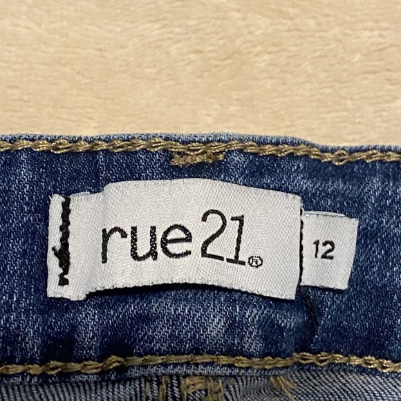 a1985-C3 - Rue 21 - Size 12 Woman Bottoms ~Jeans & Navy Blue - Picture 5 of 15